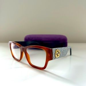 Gucci Glitter Glasses